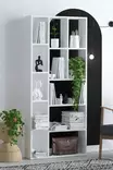 Bokhylla Hanah Home Uranüs Vit Spånskiva 75x170x18 cm - Bokhyllor - 8683743015870 - 3