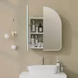 Badrumsskåp Hanah Home Hope White Hardboard 12x45x50 cm - Badrumsmöbler - 8683742873310 - 3