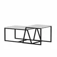 Soffbord Hanah Home Minimal Vit Spånskiva 75x38x50 cm - Soffbord - 8683743316120 - 10