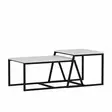 Soffbord Hanah Home Minimal Vit Spånskiva 75x38x50 cm - Soffbord - 8683743316120 - 1