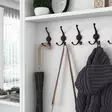 Hallmöbel Hanah Home M2 1558 Vit Spånskiva 179,4x182,8x37,3 cm - Möbler - 8681875885200 - 4