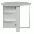 Fällbart Bord Hanah Home Middle Vit Spånskiva 90x77x45 cm - Bord - 8681875178890 - 1