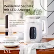 Vattenkokare med temperaturkontroll 1,7L vit AD1305WS - Kaffebryggare och vattenkokare - 5905575907820 - 16