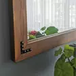 Spegel Hanah Home 11050CV Valnöt Massiv Furu 110x50x3 cm - Speglar - 8681875708400 - 6