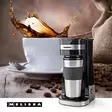 Kaffebryggare för en portion | 0,4 l | 750 W | Isolerad resemugg | Automatisk avstängning | Svart - Kaffebryggare och vattenkokare - 8711902090120 - 5