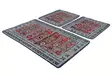 Badrumsmatta Set Mijölnir Flerfärgad 100% Polyester Antibakteriell Halkfri 50x60 cm & 60x100 cm - Badrumsmattor och våtrumsmattor - 8683342801690 - 1