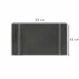 Tvätthandduk Mijölnir Antracit 65% Bomull 35% Lyocell 33x33 cm - Handdukar - 8683342189040 - 3
