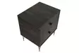 Sängbord Hanah Home Luna Mörkbrun Spånskiva 50x55x40 cm - Nattduksbord - 8683342427630 - 8