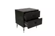Sängbord Hanah Home Luna Mörkbrun Spånskiva 50x55x40 cm - Nattduksbord - 8683342427630 - 10