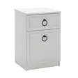 Sängbord Hanah Home Kmd1311Bb1 Vit Spånskiva 40x63x38 cm - Nattduksbord - 8683743537440 - 1