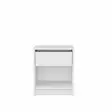 Sängbord Hanah Home Sheridan Vit Spånskiva 44,6x35,9x52,8 cm - Nattduksbord - 8683743120000 - 5