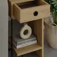 Sängbord Hanah Home Sirius Right Ek Spånskiva 32x61x30 cm - Nattduksbord - 8683743798100 - 7