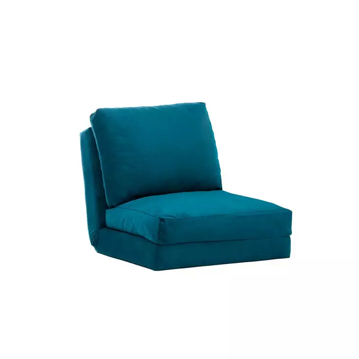 Bäddfåtölj Atelier del Sofa Taida Grön Polyester 60x68x62 cm - Bäddsoffor - 8683342560580 - 1
