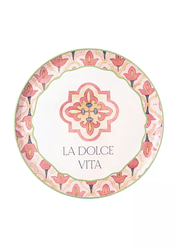 Serveringsfat Hermia Rosa Keramik 30x30 cm - Serveringsfat - 8684283616480 - 1