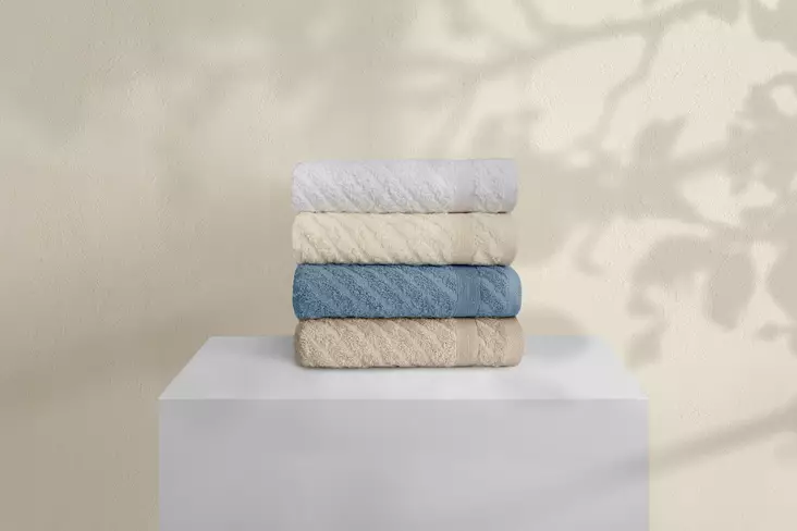 Tvätthandduk Set Mijölnir Flerfärgad 100% Bomull 50x90 cm - Handdukar - 8683743314720 - 1