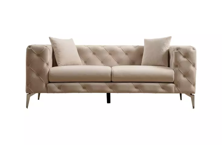 2-sits soffa Atelier del Sofa Como Ecru Polyester 197x90x73 cm - Soffor - 8683342529020 - 1
