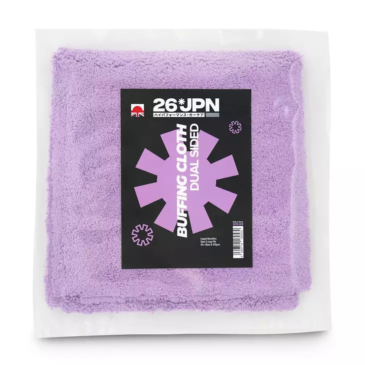 26JPN Dual Sided Buffing cloth - Torkdukar och sämskskinn - 5060714180530 - 1