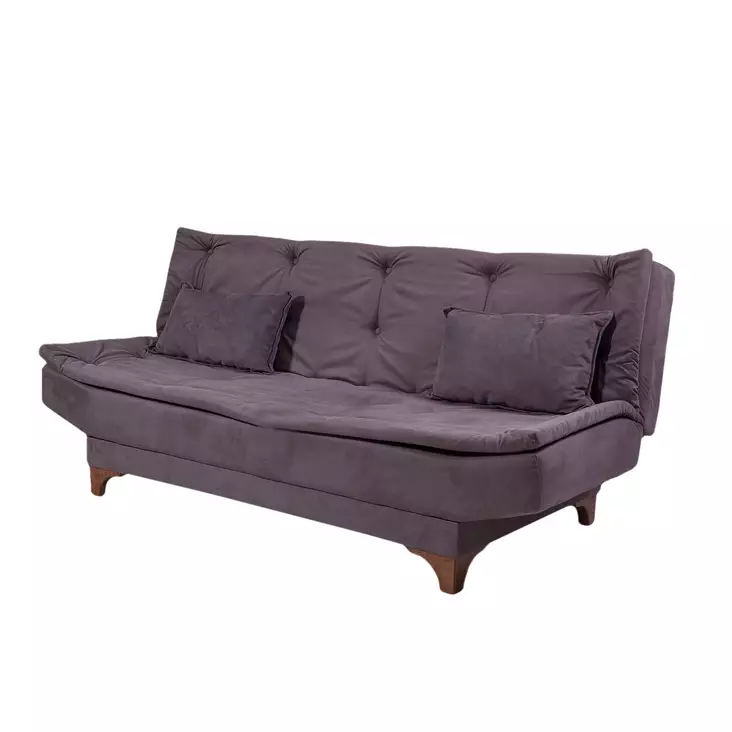 3-sits bäddsoffa Atelier del Sofa Kelebek Antracit Tyg 190x85x90 cm - Bäddsoffor - 8681875598100 - 1