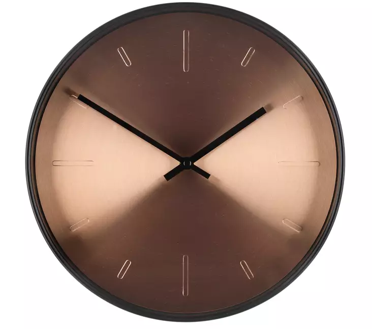 4Living Väggklocka Desert 30 cm - Koppar/Svart - Väggklockor - 6410416497020 - 1