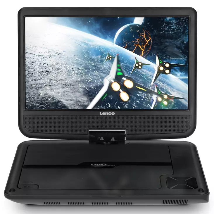 9 tums bärbar DVD ny design med fäste Svart - TV-apparater och mediaspelare - 8711902039440 - 10