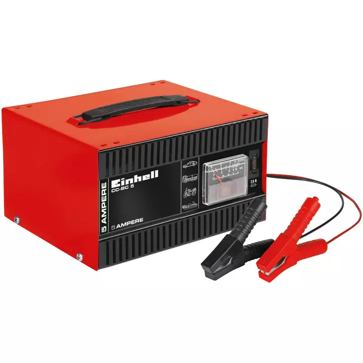 Batteriladdare Einhell CC-BC 5 - Batteriladdare och starthjälp - 4006825612660 - 1