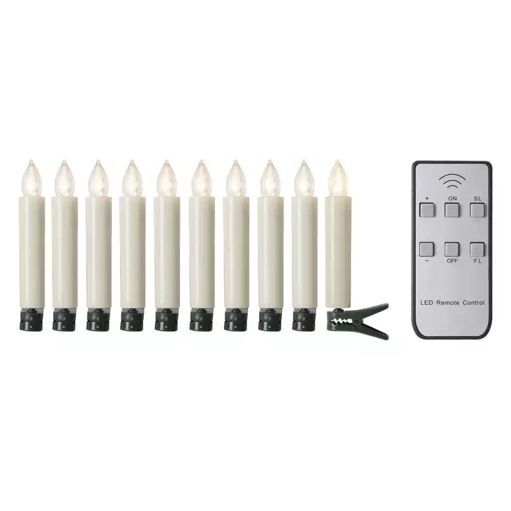 Julgransljus batteridrivna b/o+timer - Dekorationsljus - 6435200249890 - 1