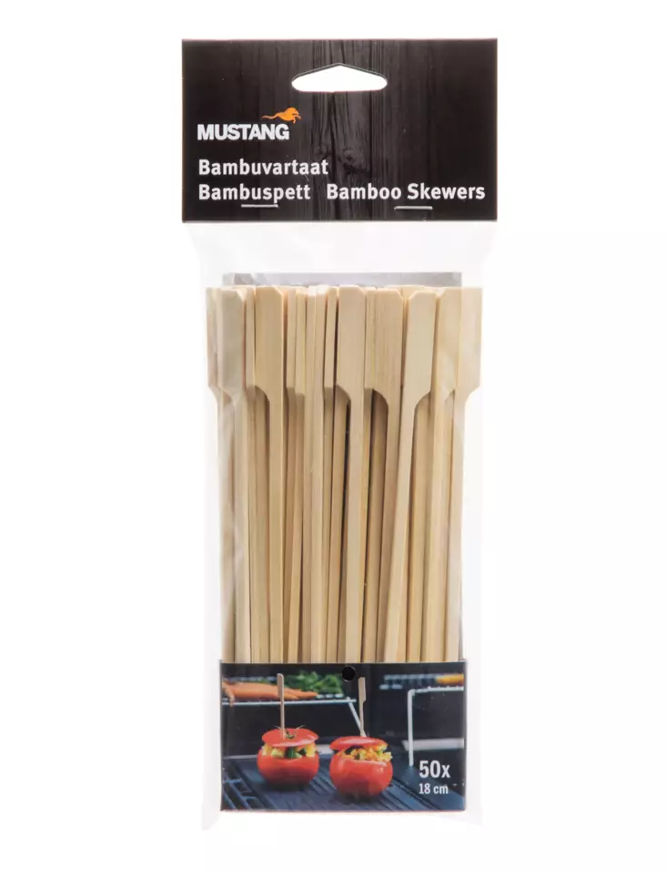 Bambuvartaat Mustang 50 kpl - Grilltillbehör - 6410413005440 - 1