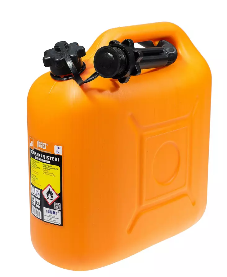 Bensinkanister 10 L Orange - Bensindunkar och kannor - 6416061400330 - 1