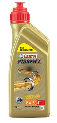 Castrol Power1 4t 15w-50 1l - Motoroljor - 4008177072130 - 1