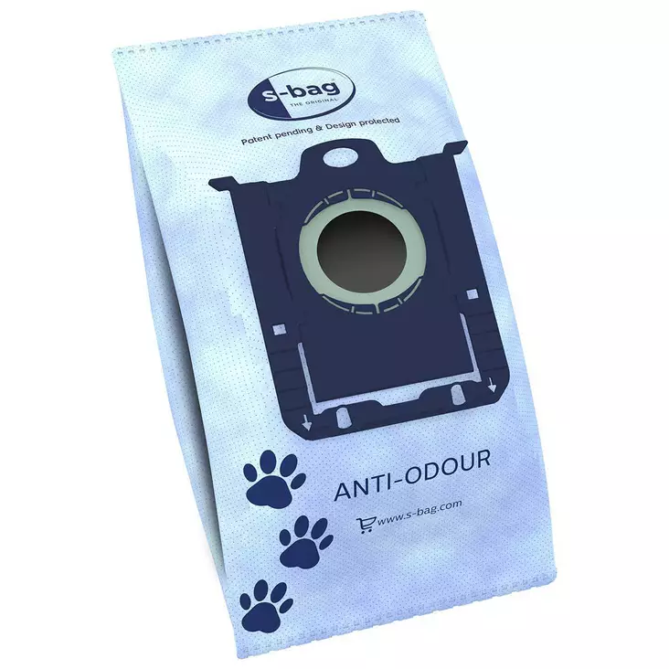 E203S s-bag® Anti-Odour dammsugarpåsar 4 st - Dammsugarpåsar - 7319599031450 - 1
