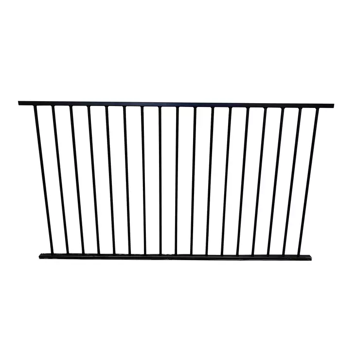 Green Land Garden stängselelement i aluminium, svart - Staket och stängselnät - 6438014268170 - 1