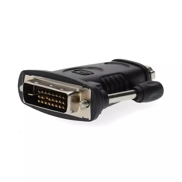 HDMI Adapter | DVI-D 24+1-Pin Hane | HDMI Utgång | Nickelplaterad | Rak | ABS | Svart | 1 st. | Låda - Videokontakter och pluggar - 5412810290000 - 1