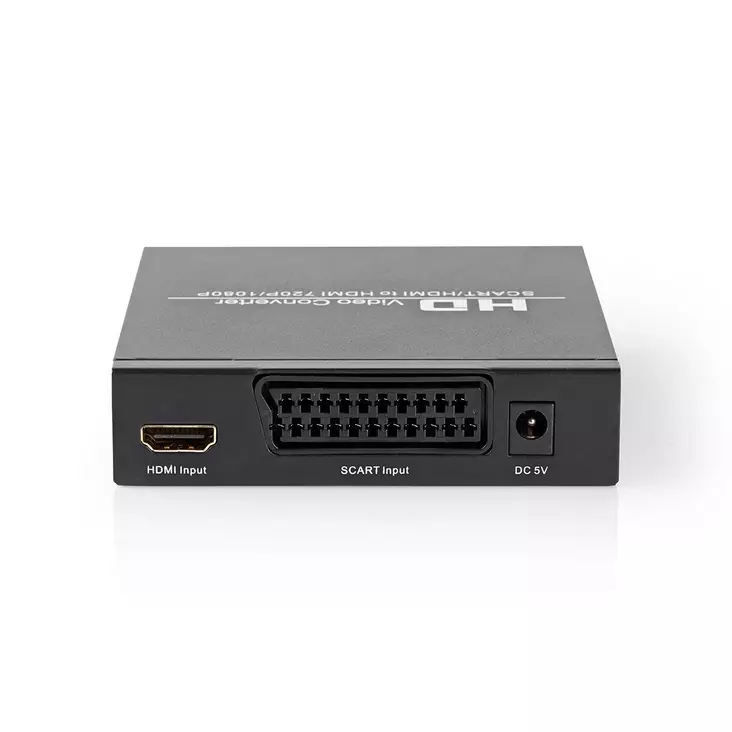 HDMI Omvandlare | SCART Female | 1x 3.5 mm sound out / 1x Digital Audio / 1x HDMI Output | Envägs | 1080p | 1.65 Gbps | Aluminium | Antracit - Videokonverterare - 5412810319930 - 1