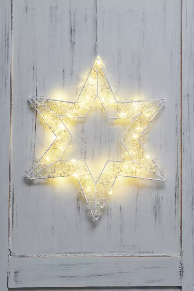 Ikkunat=C3=A4hti Airam Beryl 35 cm valkoinen - Ljussmycken och ljusfigurer - 6435200279620 - 1