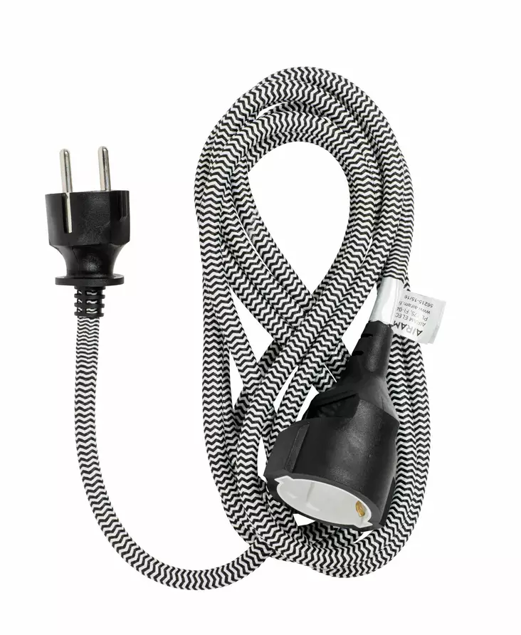 Jatkojohto Kangas 3m 1-os. Airam - Inomhusförlängningssladdar - 6435200258830 - 1