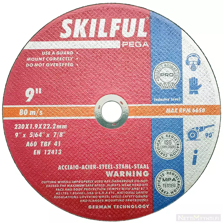 Katkaisulaikka Kapskiva=20 - Skivor för vinkelslipmaskin - 6438168053950 - 1