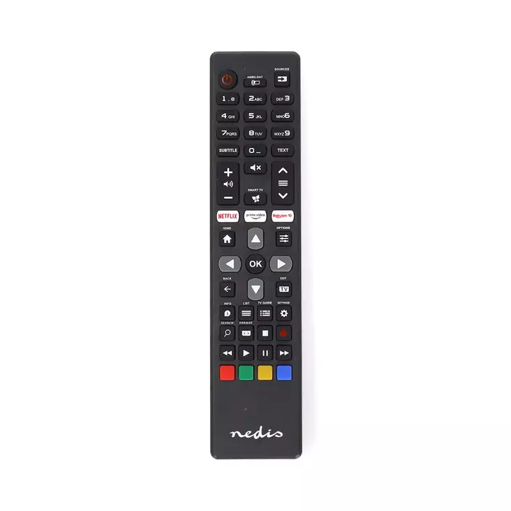 Ersättnings Fjärrkontroll | Passar till: Philips | Förprogrammerad | 1 Enhet | Amazon Prime / Netflix Knapp / Rakuten TV Button / Smarthub knapp | Infraröd | Svart - Fjärrkontroller - 5412810449460 - 30