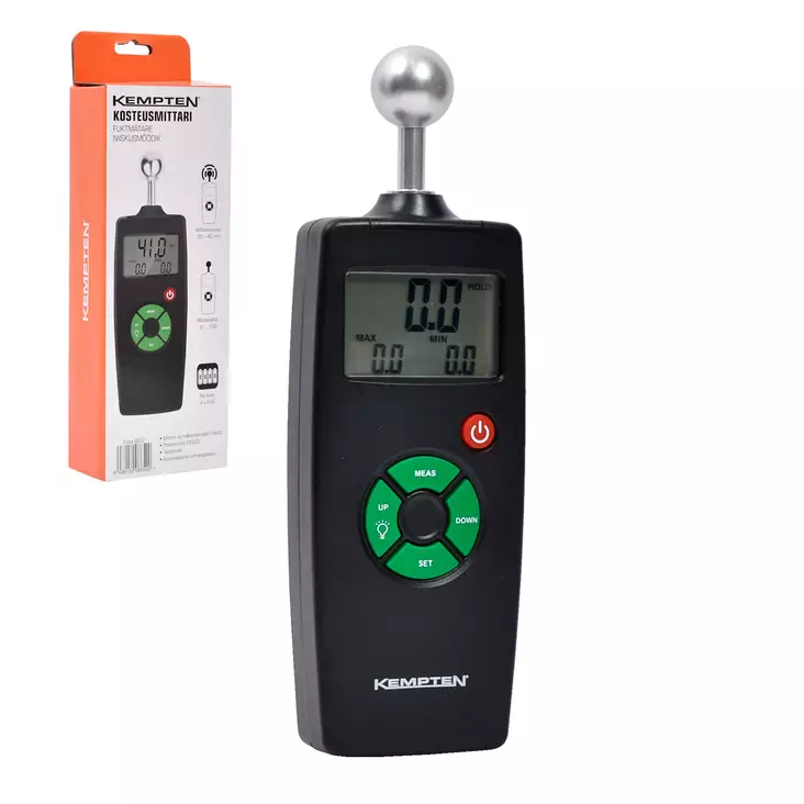 Kosteusmittari 0,0-100,0% indus - Multimetrar och testare - 6438152086520 - 1