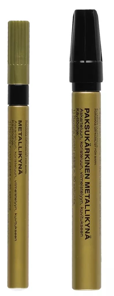 Kultatussi ohut+paksu - Hantverksmaterial och tillbehör - 6410411523960 - 1