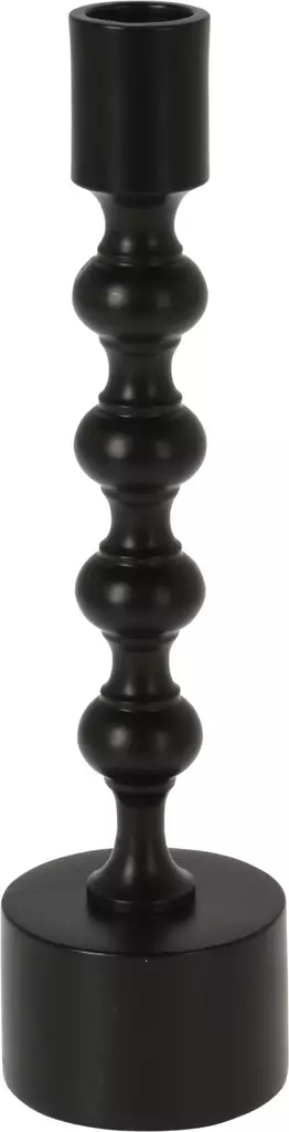 Kynttil=C3=A4njalka 23 cm musta - Ljus och lyktor - 8719987611100 - 1