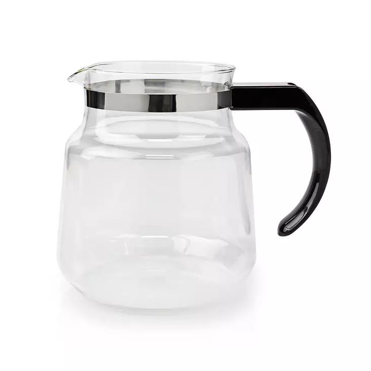 Glass kaffekannan | Kompatibel med: Moccamaster K / KB/ 1 0PL / Excellent 10S | 1.2 l | Svart - Kaffebryggare och vattenkokare - 5412810331000 - 1