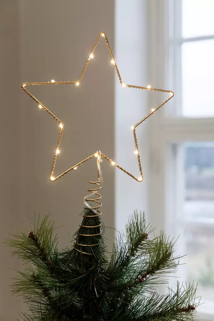 Latvat=C3=A4hti Airam Juno messinki 32 cm - Dekorationsljus - 6435200238450 - 1