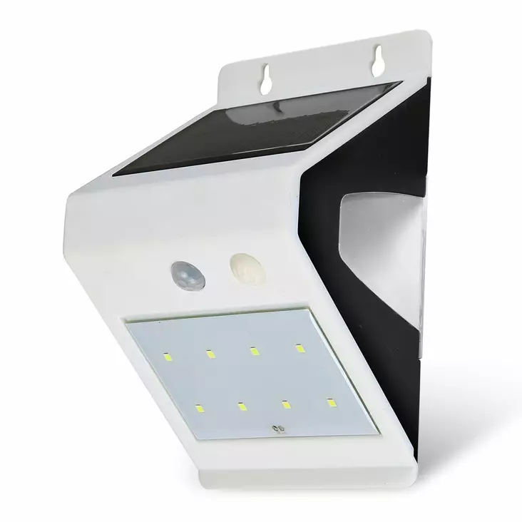 Lumio Lights Solar W-Guard vit LED-vägglampa - Solcellslampor - 6438014353500 - 1