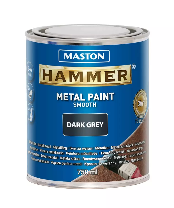 Maali Hammer Sile=C3=A4 - Metall- och möbelmålningar - 6412490043650 - 1