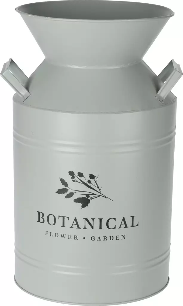 Dekorativ Mjölkkanna i Zink, Grön - Stilfull och Mångsidig - Krukor - 8719987801570 - 1