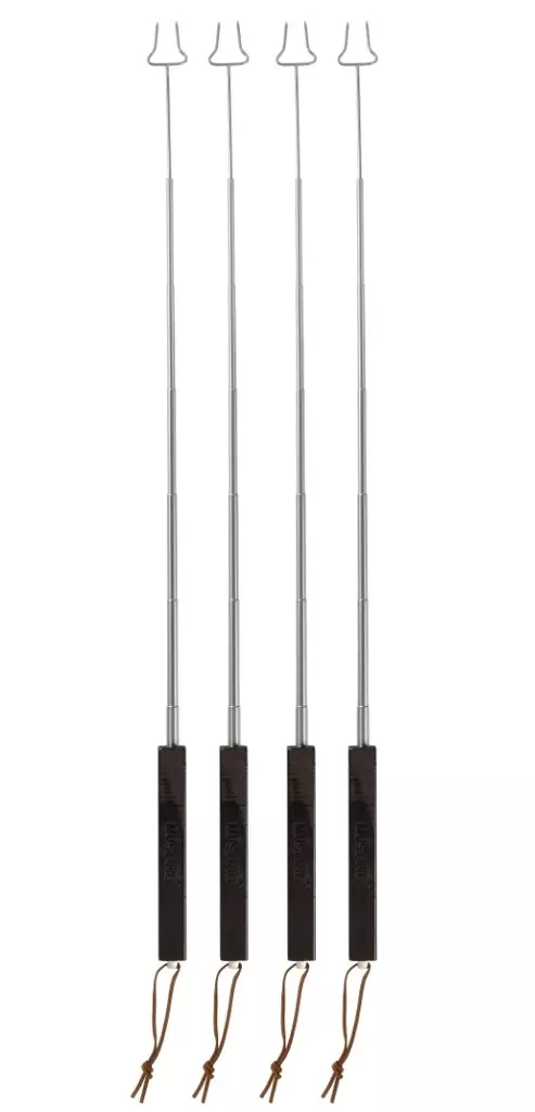 Makkaratikikku teleskooppi 4kpl Mustang - Grilltillbehör - 6410413007550 - 1