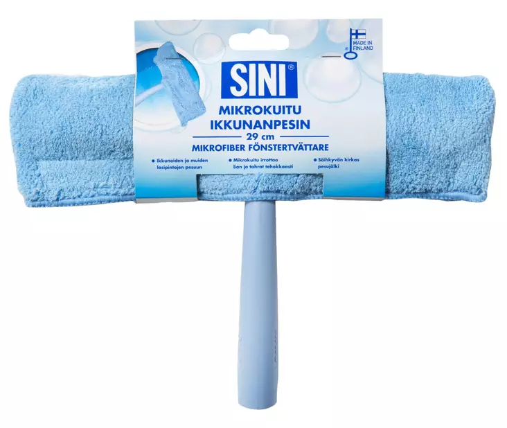 Mikrokuitu ikkunanpesin 29 cm SINI - Städredskap - 679-0410-30 - 1