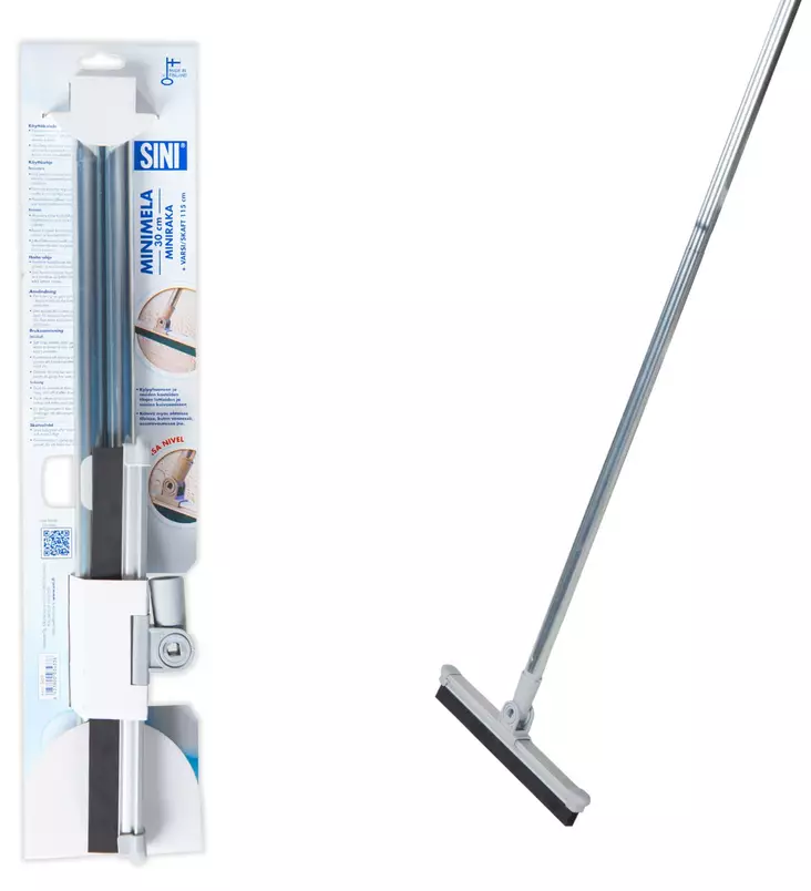 Minimela 30 cm + varsi Sini - Städredskap - 679-0220-30 - 1