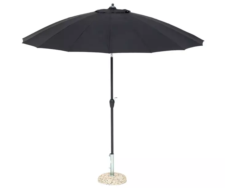 P=C3=A4iv=C3=A4nvarjo Shanghai musta 2,7m=20 - Parasoller och markiser - 6410413267800 - 1