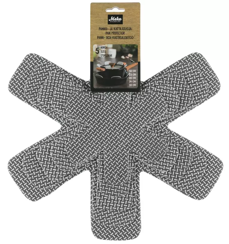 Pannu- ja kattilasuoja 5kpl Maku - Dagliga köksartiklar - 6410412642660 - 1